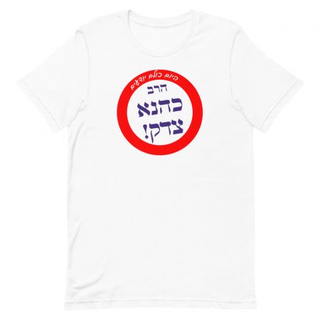 Rabbi Meir Kahane Was Right! T-Shirt